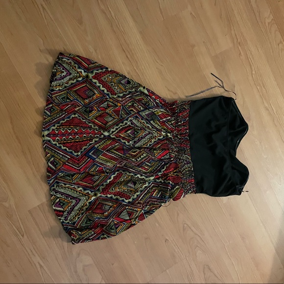 Womens 2 Tone Strapless Dress. Size M - Picture 2 of 3